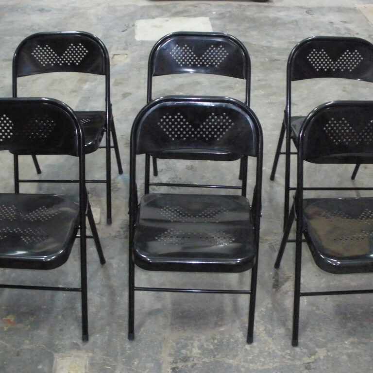 Circusevents Köln Zirkuszubehör Klappstuhl schwarz